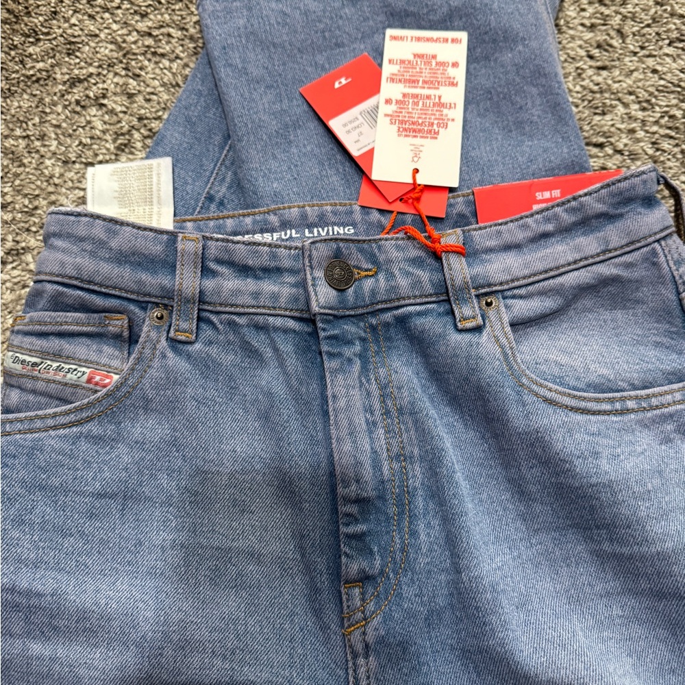 Diesel Women's Boot Cut Jeans in Light Blue